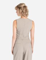 kamizelka - z domieszką wiskozy - bez