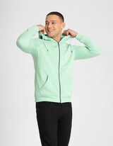 Sportska majica sa zatvaračem - Kapuljača - svijetlo zelena