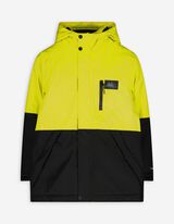 Skijacke - Color-Blocking - gelb