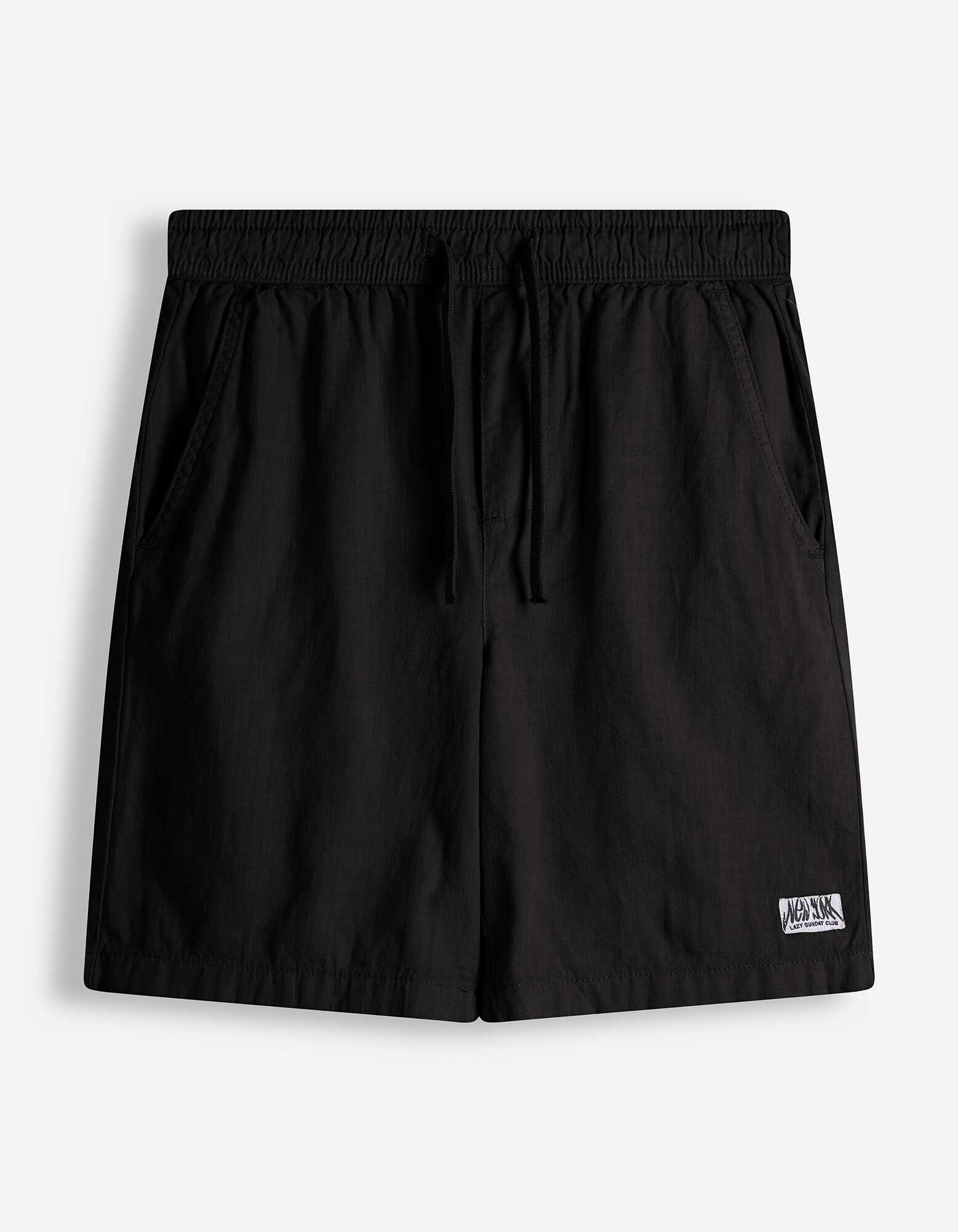 Bermudy  - Twill - Čierna