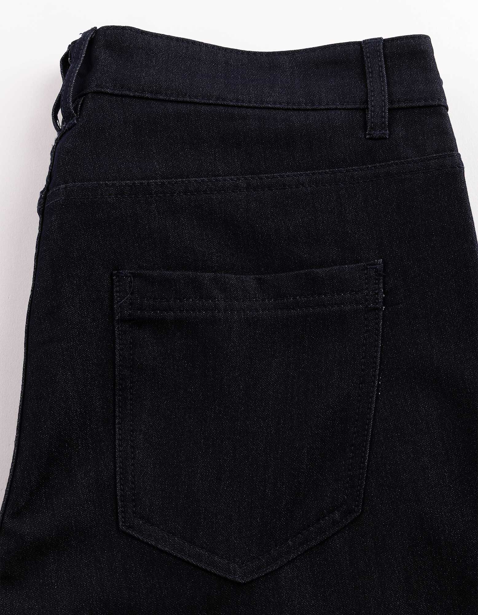 Schlaghose - High Waist - Dunkelblau