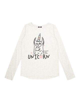 M&auml;dchen Longsleeve mit Print