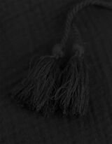 Bluse - Baumwolle - schwarz