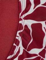 Bikinislip - Allover-Print - rot