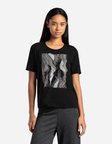 T-shirt - Stampa frontale - nero