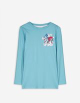 koszulka z długim rękawem - Sonic - jasny niebieski