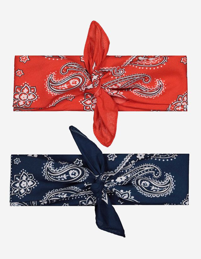 Accesorii păr - Pachet de 2 - Albastru inchis