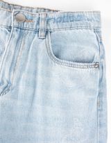 Jeans hlače - Kroj Wide Fit - modra