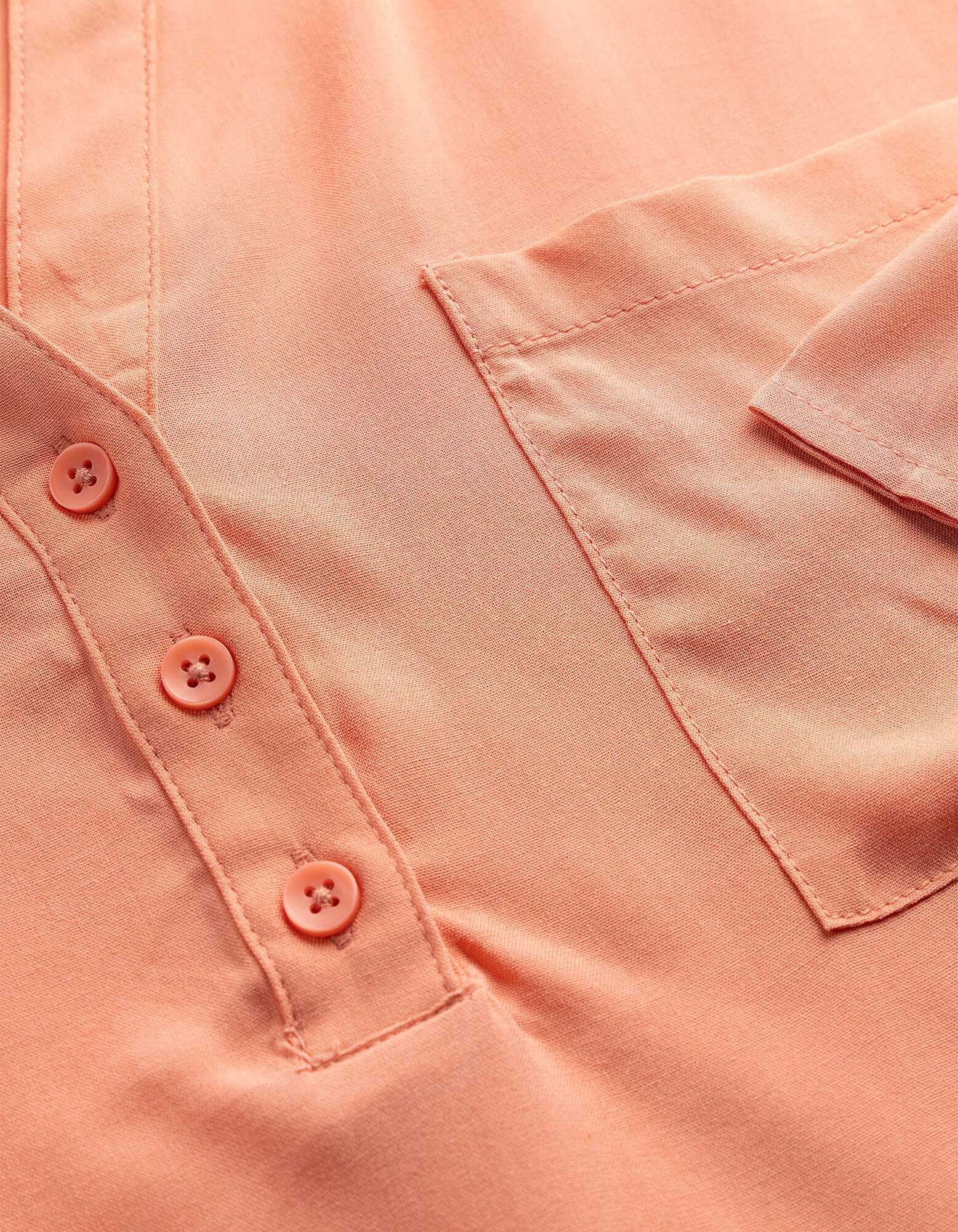 Bluse - Viskose - orange