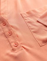 Bluse - Viskose - orange