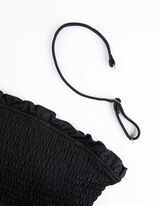 Bikinový vrchný diel - Volány - cierna