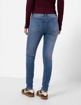 Jeans hlače - Kroj Skinny Fit - modra