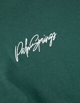 Tričko - Potlač v podobe správy - tmavozelena