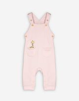 Tuinbroek - Borduursels - roze