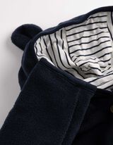 Sweatjacke - Fleece - dunkelblau