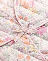 Weste - Allover-Muster - wei&szlig;