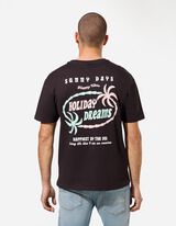 T-Shirt - R&uuml;ckenprint - dunkelgrau