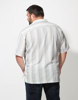 Chemise - Rayures - blanc