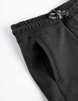 Bermude  - Straight Fit - Gri inchis