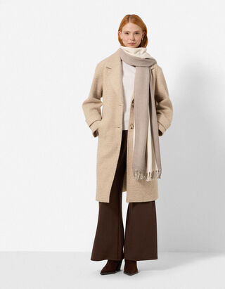 Foulard - Plissee - marrone