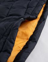 Gilet trapuntato - Cappuccio staccabile - blu scuro