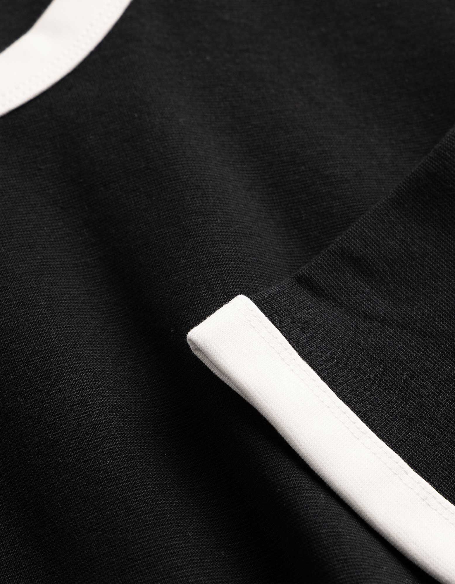 T-Shirt - Regular Fit - Schwarz