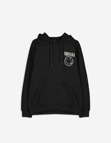 Hoodie - Afdrukken achteraan - zwart
