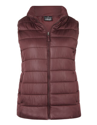 Damen Steppweste mit Stehkragen