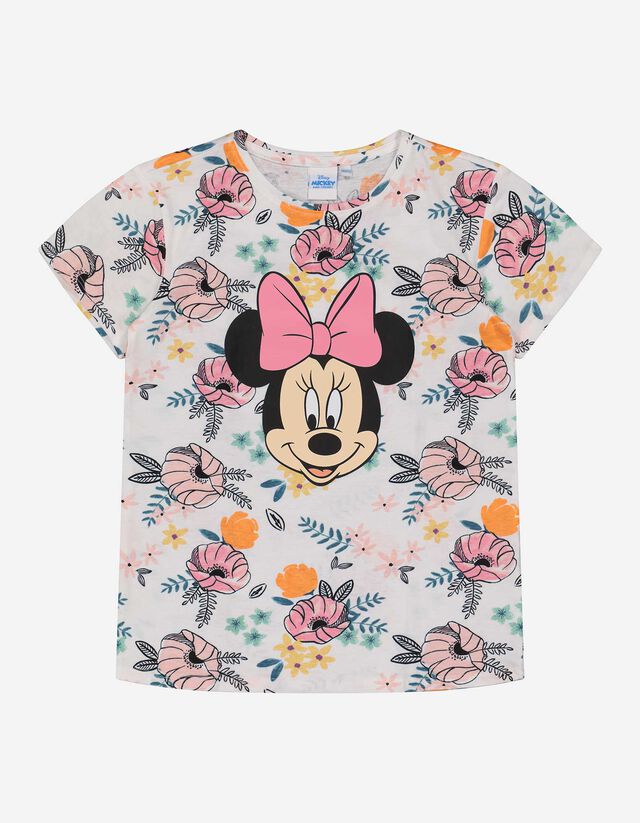 Majica kratkih rukava - Minnie Mouse - bijela