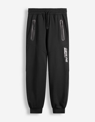 Jogginghose - Relaxed Fit - Schwarz