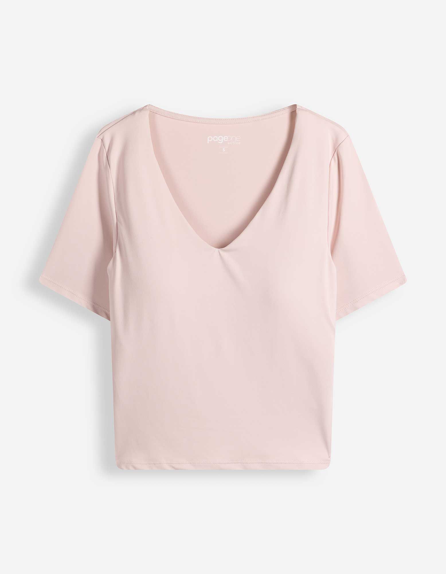 T-Shirt - Stretchanteil - Flieder