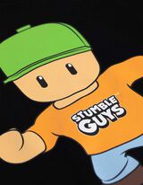 Majica kratkih rukava - Stumble Guys - crna