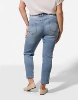 Jeans - Wascheffekte - hellblau
