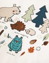 Hosszú ujjú felső - Elülső nyomtatás - feher