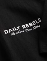 T-Shirt - R&uuml;ckenprint - schwarz