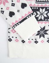 Kudumispullover - J&otilde;ulud - roosa