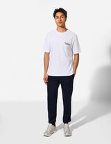 T-Shirt - R&uuml;ckenprint - wei&szlig;