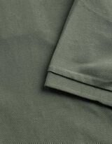 Poloshirt - einfarbig - dunkelgr&uuml;n