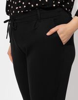 Laisvalaikio kelnės - Raištelis - juodas