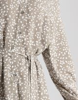 Longbluse - Knopfverschluss