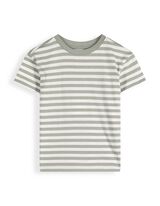 Ensemble pyjama (Sweatshirt et pantalon) - Rayures - blanc