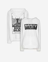 Majica s kapuljačom - Rocky - bijela
