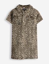 Jeanskleid - Twill - beige