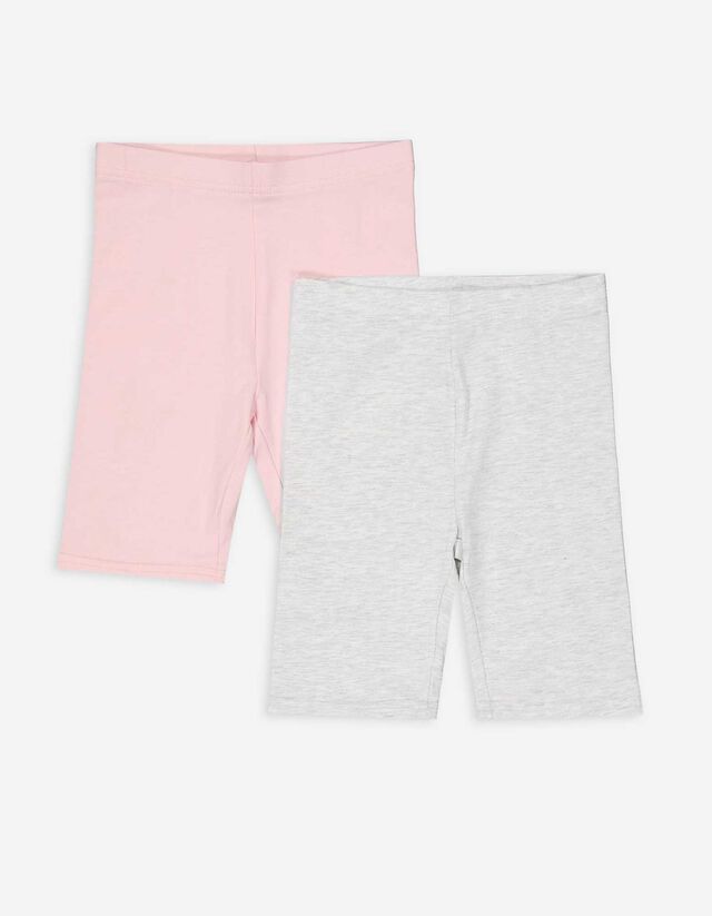 Pantaloncini da ciclista - Confezione doppia - rosa