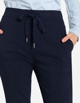 joggersy - LENZING™ ECOVERO™ - ciemny niebieski