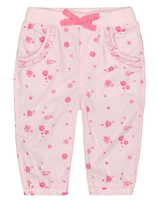 Baby Schlupfhose mit Blumen Muster