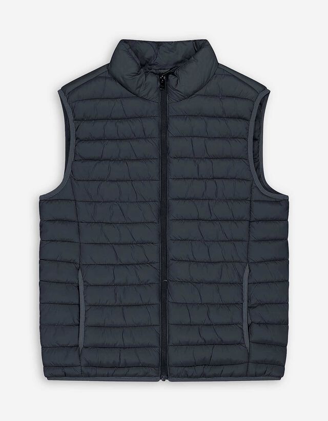 Bodywarmer - Steekzakken - donkerblauw
