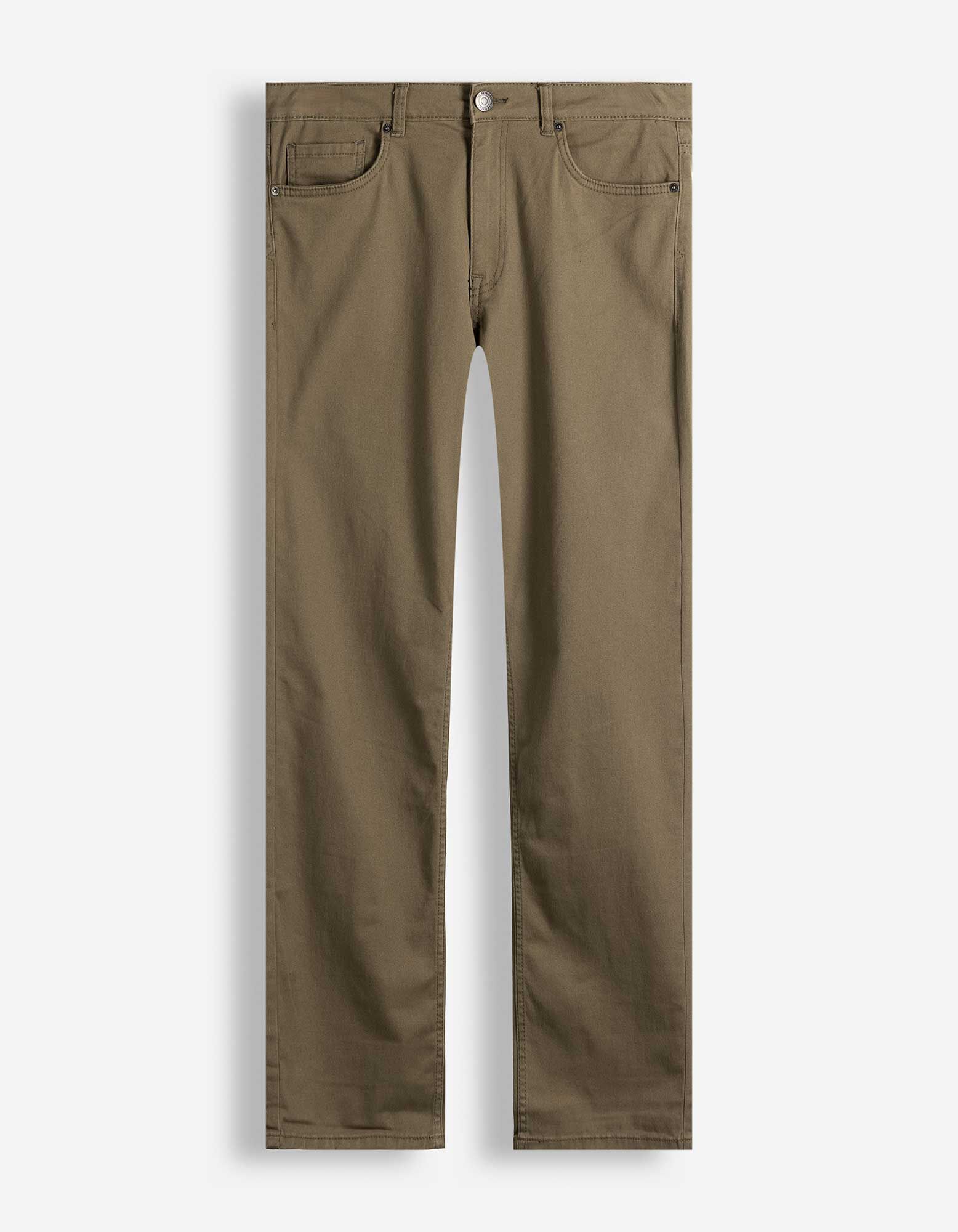 Broek - Straight fit - bruin