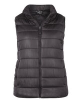 Damen Steppweste mit Stehkragen