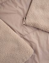 Gilet - Omkeerbaar - beige